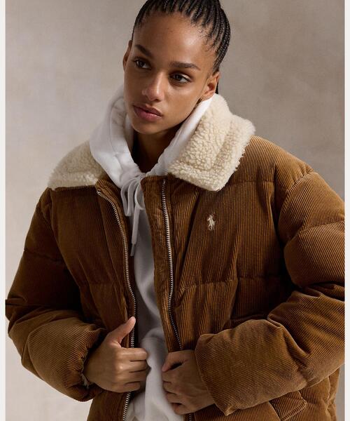 POLO RALPH LAUREN コーデュロイ ダウンジャケット POLO by Ralph Lauren コーディロイダウンジャケット