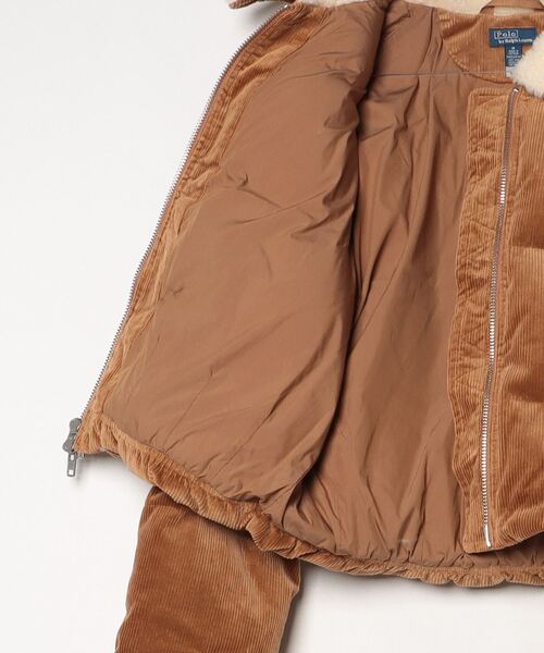 POLO RALPH LAUREN（ポロ ラルフ ローレン）の「キルテッド コーデュロイ ダウン ジャケット（ダウンジャケット/コート・レディース・ブラウン系5・XS/M/S）」の9枚目の写真