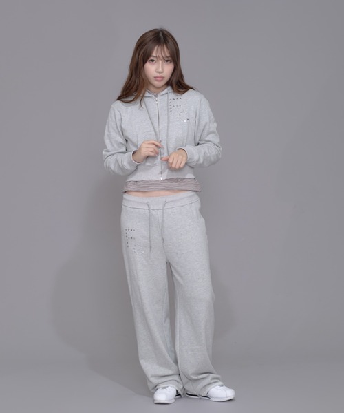 FCMM(エフシーエムエム)の「STAR SWEATPANTS/スタースウェットパンツ(スウェットパンツ・レディース・ネイビー/アイボリー/グレー・SMALL/MEDIUM)」の10枚目の写真