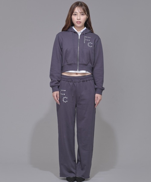 FCMM(エフシーエムエム)の「STAR SWEATPANTS/スタースウェットパンツ(スウェットパンツ・レディース・ネイビー/アイボリー/グレー・SMALL/MEDIUM)」の13枚目の写真