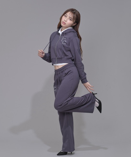 FCMM(エフシーエムエム)の「STAR SWEATPANTS/スタースウェットパンツ(スウェットパンツ・レディース・ネイビー/アイボリー/グレー・SMALL/MEDIUM)」の14枚目の写真
