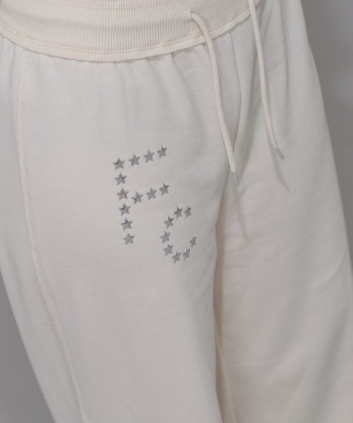 FCMM(エフシーエムエム)の「STAR SWEATPANTS/スタースウェットパンツ(スウェットパンツ・レディース・ネイビー/アイボリー/グレー・SMALL/MEDIUM)」の8枚目の写真
