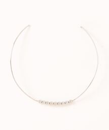 mimis（ミイーミイーズ）の「メタルボールネックカフ（チョーカー）」