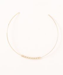 mimis（ミイーミイーズ）の「メタルボールネックカフ（チョーカー）」