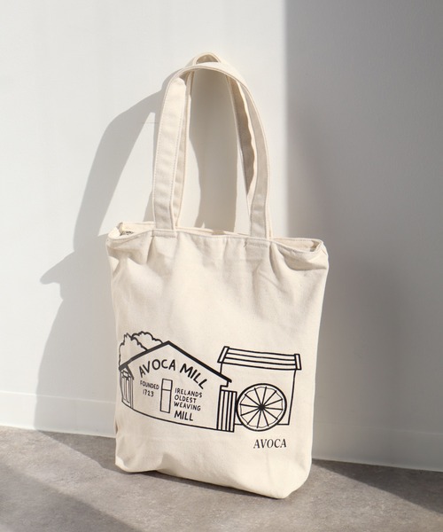 AVOCA(アヴォカ)の「【AVOCA/アヴォカ】コットンキャンバス アソート トートバッグ(容量:約15L)/(Old Label)(Sheep)(Donkey)(Flamingo)(Dog)(トートバッグ・レディース・アイボリー系3/アイボリー系/アイボリー系2/アイボリー系4/アイボリー系1/アイボリー系9/アイボリー系7/アイボリー系8/アイボリー系6/アイボリー系5・FREE)」の8枚目の写真