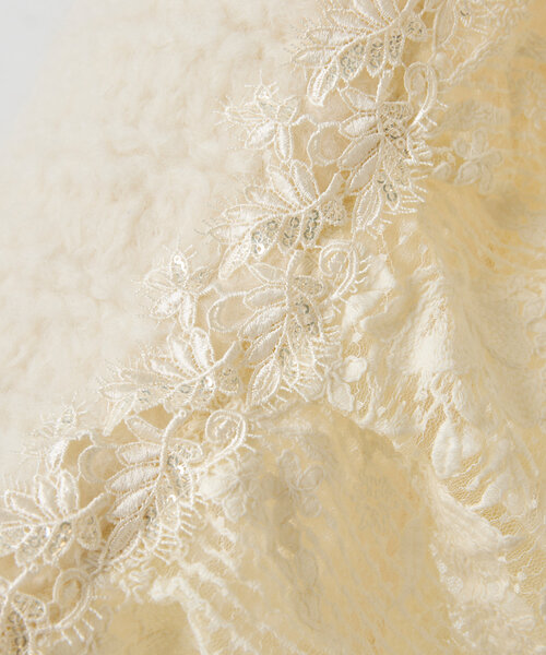 LIVETART（リヴェタート）の「《MAURIZIO MYKONOS》レースニットプルオーバー（ニット/セーター・レディース・オフホワイト・SMALL）」の10枚目の写真