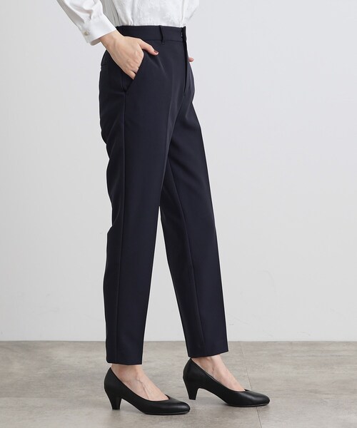 grove（グローブ）の「しなやかストレッチ イージーケアテーパードパンツ（その他パンツ・レディース・ブラック/ナチュラル/ネイビー・03/02/00/01/04/05）」の14枚目の写真