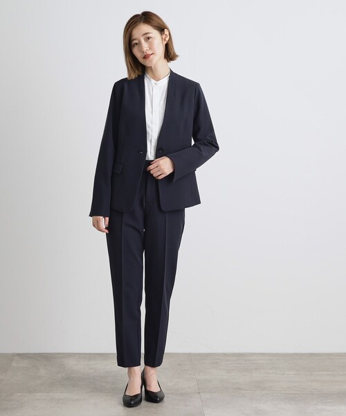 grove（グローブ）の「しなやかストレッチ イージーケアテーパードパンツ（その他パンツ・レディース・ブラック/ナチュラル/ネイビー・03/02/00/01/04/05）」の16枚目の写真