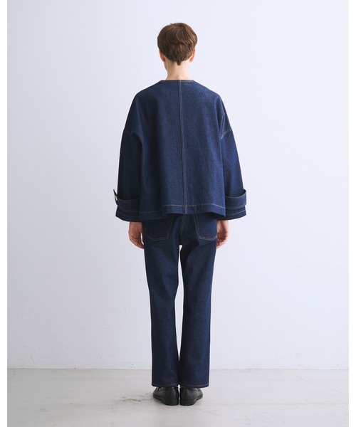 Traditional Weatherwear（トラディショナルウェザーウェア）の「MALTON NO COLLAR DENIM（その他アウター・レディース・ワンウォッシュ・30/32）」の6枚目の写真