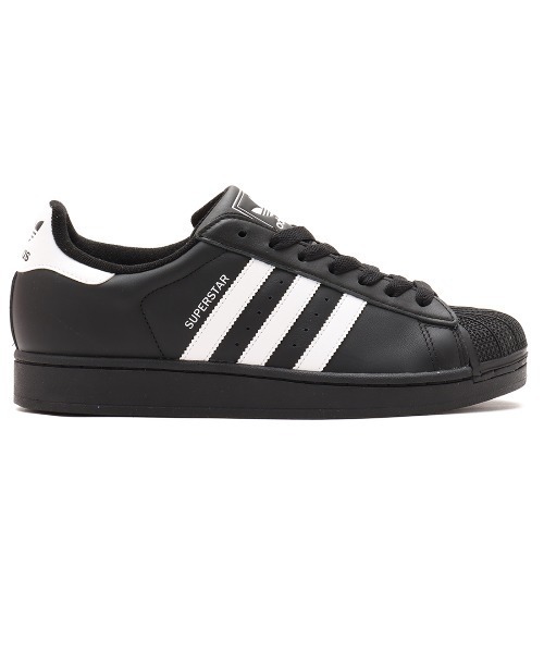 adidas(アディダス)の「adidas SUPERSTAR / アディダス スーパースター(スニーカー・メンズ・ブラック・23.5cm/24.0cm/24.5cm/25.0cm/25.5cm/26.0cm/26.5cm/27.0cm/27.5cm/28.0cm/29.0cm/23.0cm/28.5cm/30.0cm/22.5cm)」の4枚目の写真