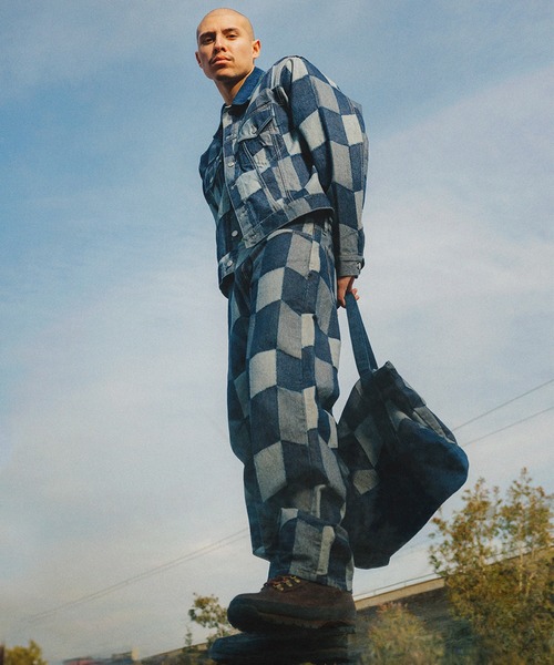 HUF PATCHWORK DENIM PANTS ハフパッチワークデニムパンツ HUF（ハフ）の「PATCHWORK DENIM PANT / HUF ハフ デニムパンツ
