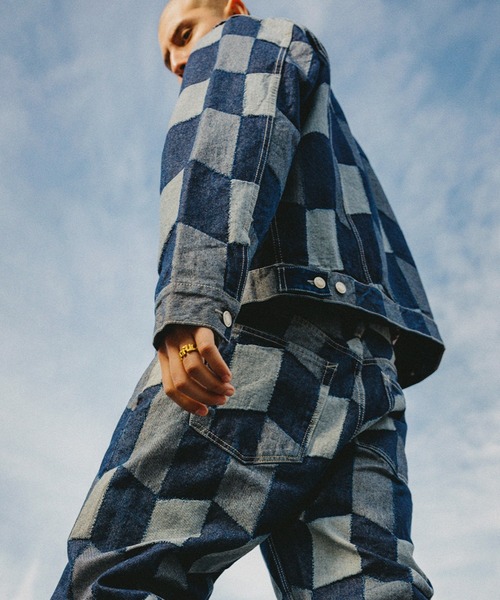 PATCHWORK DENIM PANT / HUF ハフ デニムパンツ（デニムパンツ
