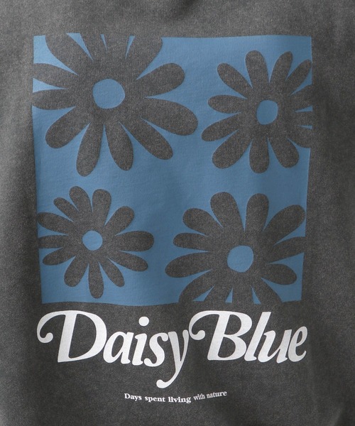 BAYFLOW（ベイフロー）の「フラワーバックプリント長袖Ｔシャツ（スウェット・メンズ・ライトパープル/カーキ/オフホワイト/チャコールグレー・MEDIUM/LARGE）」の6枚目の写真