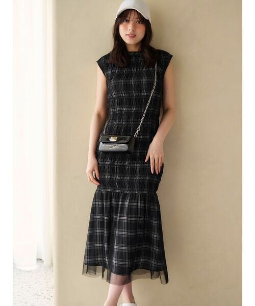 MERCURYDUO（マーキュリーデュオ）の「デニム配色パイピングキャップ（キャップ・レディース・インディゴブルー/オフホワイト/ブラック・FREE）」の10枚目の写真