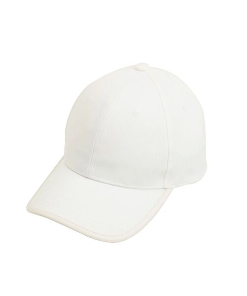 MERCURYDUO（マーキュリーデュオ）の「デニム配色パイピングキャップ（キャップ・レディース・インディゴブルー/オフホワイト/ブラック・FREE）」の16枚目の写真