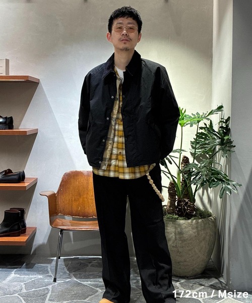 別注》【BARBOUR】TRANSPORT リバーシブルブルゾン / ブルガリア