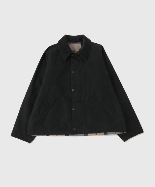 新品 Barbour×relume 別注ブルゾン TRANSPORTバブアー＊黒 Barbour（バブアー）の「○《追加》【BARBOUR/バブアー】RELUME