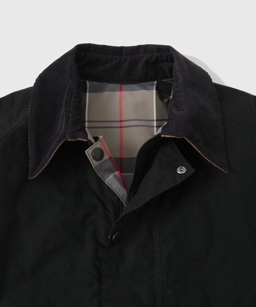 Barbour（バブアー）の「《別注》【Barbour/バブアー】TRANSPORT リバーシブルブルゾン / ブルガリア製（ブルゾン・メンズ・ブラック・L/M/S/XL）」の5枚目の写真