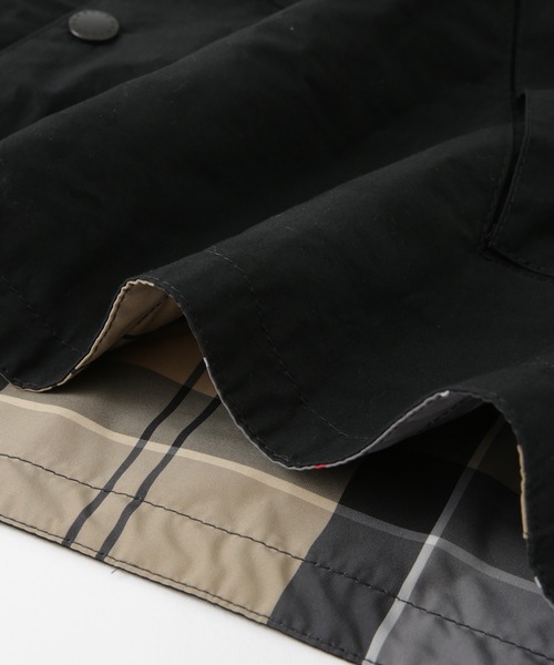 Barbour（バブアー）の「《別注》【Barbour/バブアー】TRANSPORT リバーシブルブルゾン / ブルガリア製（ブルゾン・メンズ・ブラック・L/M/S/XL）」の8枚目の写真