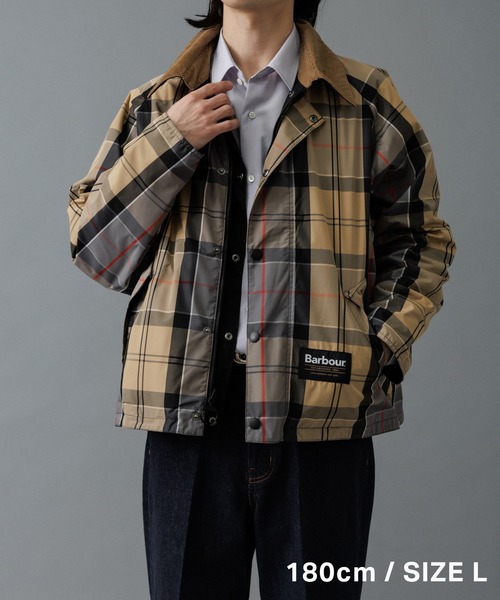 別注》【Barbour/バブアー】TRANSPORT リバーシブルブルゾン