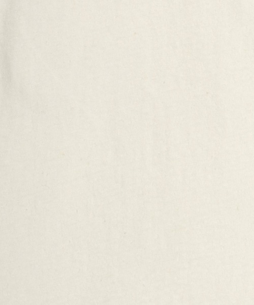 CONVERSE(コンバース)の「CONVERSE White(コンバース ホワイト)スターブランドロゴプリント 綿麻リンガーTシャツ レディース(Tシャツ/カットソー・レディース・オフホワイト/イエロー・M)」の14枚目の写真