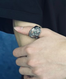 【B-925 SILVER】925リング b925-r203-15g