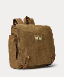 RRL ダブルアールエル　レザートリム オイルクロス メッセンジャー バッグ NEW【RRL by RalphLauren】オイルクロス メッセンジャー バッグ (RRL