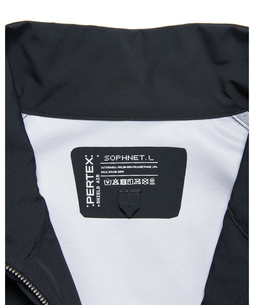 SOPHNET.（ソフネット）の「PERTEX 3LAYER TECHNICAL JACKET（ブルゾン・メンズ・ブラック/カーキ・MEDIUM/LARGE/X-LARGE/SMALL）」の5枚目の写真