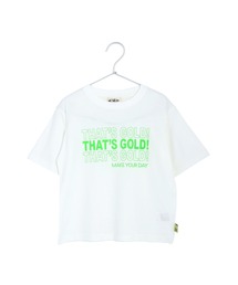MAKE YOUR DAY（メイクユアデイ）の「GOLDGOLDGOLD半袖Tシャツ■パパサイズ（Tシャツ/カットソー）」