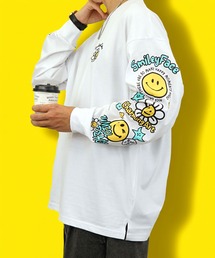 SMILEY FACE（スマイリーフェイス）の「(GV)ユニセックス SMILEY FACE別注ワイドロングスリーブTシャツ（Tシャツ/カットソー）」
