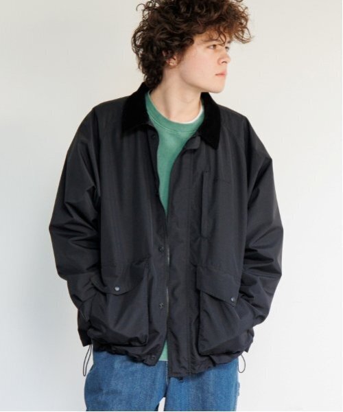 GLAZOS（グラソス）の「【大人向けサイズあり】【撥水・透湿】ナイロン・ジャケット（ブルゾン・キッズ・ブラック/カーキ・L/M/S/LL）」の3枚目の写真