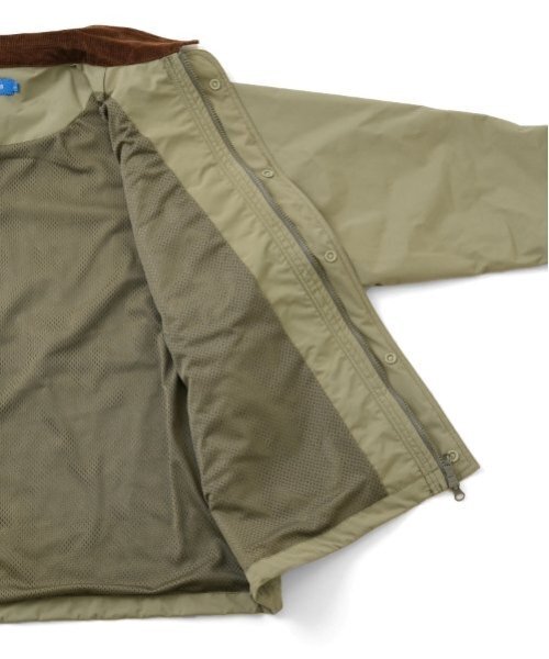 GLAZOS（グラソス）の「【大人向けサイズあり】【撥水・透湿】ナイロン・ジャケット（ブルゾン・キッズ・ブラック/カーキ・L/M/S/LL）」の10枚目の写真