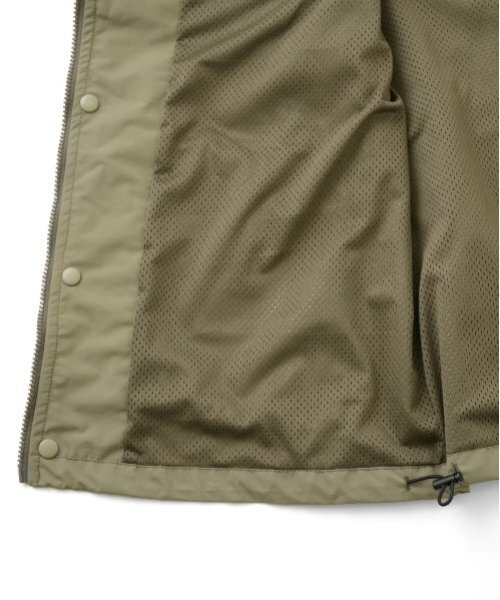 GLAZOS（グラソス）の「【大人向けサイズあり】【撥水・透湿】ナイロン・ジャケット（ブルゾン・キッズ・ブラック/カーキ・L/M/S/LL）」の11枚目の写真
