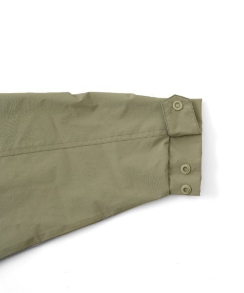 GLAZOS（グラソス）の「【大人向けサイズあり】【撥水・透湿】ナイロン・ジャケット（ブルゾン・キッズ・ブラック/カーキ・L/M/S/LL）」の16枚目の写真