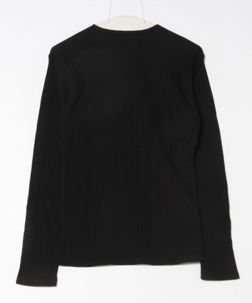 B.I.D.(ビーアイディー)の「《Growth by Grail》針抜きVネックL/S-T(Tシャツ/カットソー・メンズ・グレー/レッド/ブラック・LARGE/MEDIUM)」の4枚目の写真