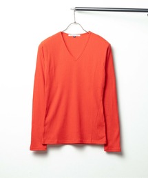 《Growth by Grail》針抜きVネックL/S-T