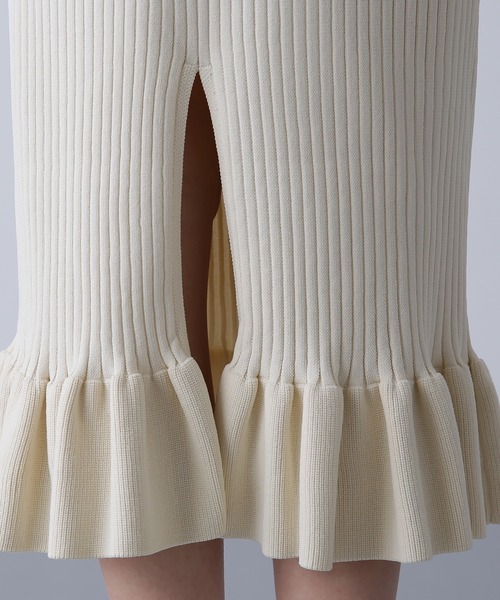 ROSE BUD(ローズバッド)の「(CREOLME)リブニットスカート(スカート・レディース・ブラック/レッド/ホワイト・S/M)」の11枚目の写真