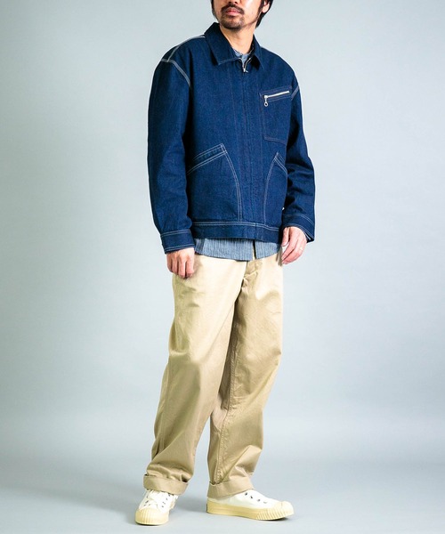 OMNIGOD（オムニゴッド）の「[OMNIGOD mens / オムニゴッド] ALEX MILL×OMNIGOD 10ozセルヴィッチデニム ミラージャケット（デニムジャケット・メンズ・ワンウォッシュ・S/M/L）」の5枚目の写真