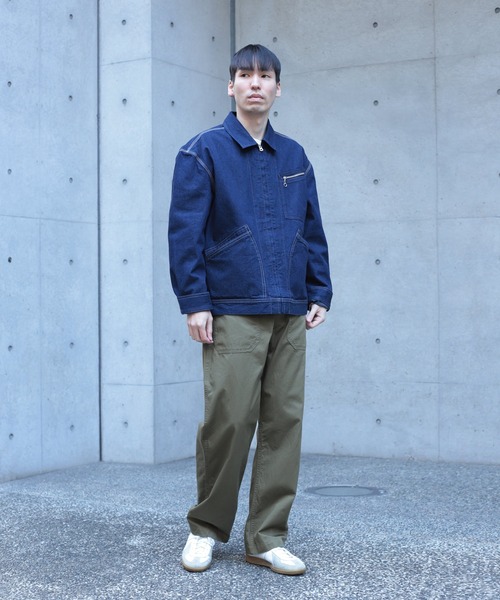 OMNIGOD（オムニゴッド）の「[OMNIGOD mens / オムニゴッド] ALEX MILL×OMNIGOD 10ozセルヴィッチデニム ミラージャケット（デニムジャケット・メンズ・ワンウォッシュ・S/M/L）」の21枚目の写真