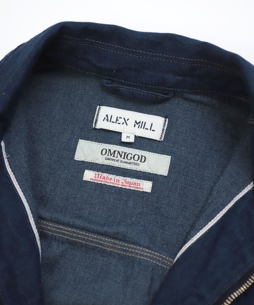 OMNIGOD（オムニゴッド）の「[OMNIGOD mens / オムニゴッド] ALEX MILL×OMNIGOD 10ozセルヴィッチデニム ミラージャケット（デニムジャケット・メンズ・ワンウォッシュ・S/M/L）」の15枚目の写真