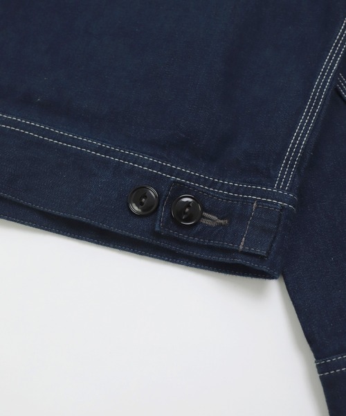 OMNIGOD（オムニゴッド）の「[OMNIGOD mens / オムニゴッド] ALEX MILL×OMNIGOD 10ozセルヴィッチデニム ミラージャケット（デニムジャケット・メンズ・ワンウォッシュ・S/M/L）」の19枚目の写真
