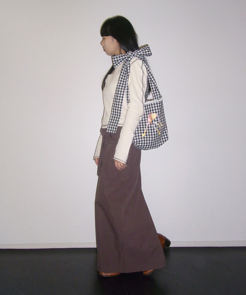 Oriens JOURNAL STANDARD（オリエンス ジャーナルスタンダード）の「【Ema gaspar×Oriens】COLLAB バッグ（ハンドバッグ・レディース・レッド/ブラック・FREE）」の6枚目の写真