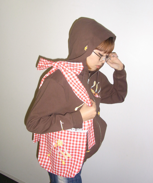 Oriens JOURNAL STANDARD（オリエンス ジャーナルスタンダード）の「【Ema gaspar×Oriens】COLLAB バッグ（ハンドバッグ・レディース・レッド/ブラック・FREE）」の14枚目の写真