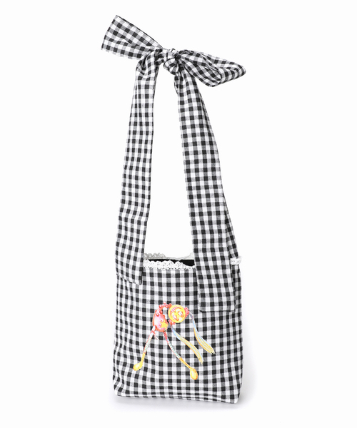 Oriens JOURNAL STANDARD（オリエンス ジャーナルスタンダード）の「【Ema gaspar×Oriens】COLLAB バッグ（ハンドバッグ・レディース・レッド/ブラック・FREE）」の20枚目の写真