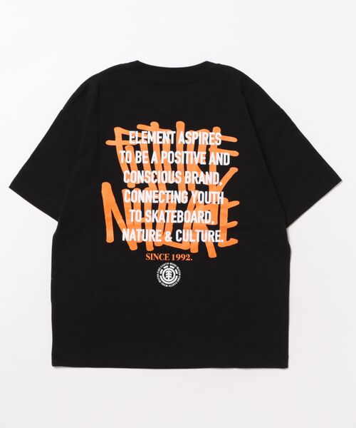 ELEMENT（エレメント）の「ELEMENT/エレメント LAYER TAGGING SS YOUTH キッズ Tシャツ BF025-232（Tシャツ/カットソー・キッズ・ホワイト×ブルー/ブラック×イエロー/ブルー系その他・160cm/130cm/140cm/150cm）」の22枚目の写真