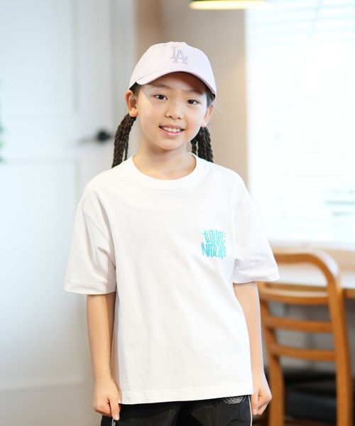 ELEMENT（エレメント）の「ELEMENT/エレメント LAYER TAGGING SS YOUTH キッズ Tシャツ BF025-232（Tシャツ/カットソー・キッズ・ホワイト×ブルー/ブラック×イエロー/ブルー系その他・160cm/130cm/140cm/150cm）」の4枚目の写真