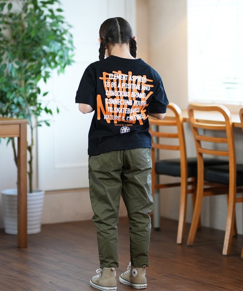 ELEMENT（エレメント）の「ELEMENT/エレメント LAYER TAGGING SS YOUTH キッズ Tシャツ BF025-232（Tシャツ/カットソー・キッズ・ホワイト×ブルー/ブラック×イエロー/ブルー系その他・160cm/130cm/140cm/150cm）」の13枚目の写真
