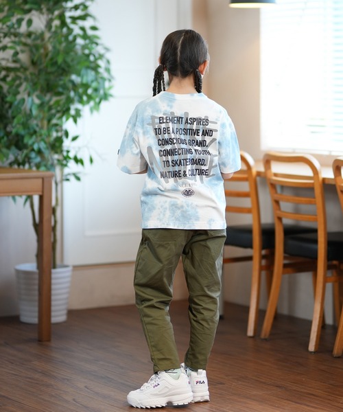 ELEMENT（エレメント）の「ELEMENT/エレメント LAYER TAGGING SS YOUTH キッズ Tシャツ BF025-232（Tシャツ/カットソー・キッズ・ホワイト×ブルー/ブラック×イエロー/ブルー系その他・160cm/130cm/140cm/150cm）」の17枚目の写真