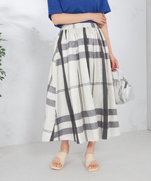 a.v.v | ビックチェックタフタスカート(スカート)