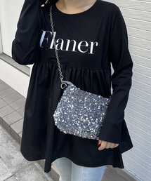 prose verse（プロズヴェール）の「スパンコールチェーンショルダーバッグ（ショルダーバッグ）」